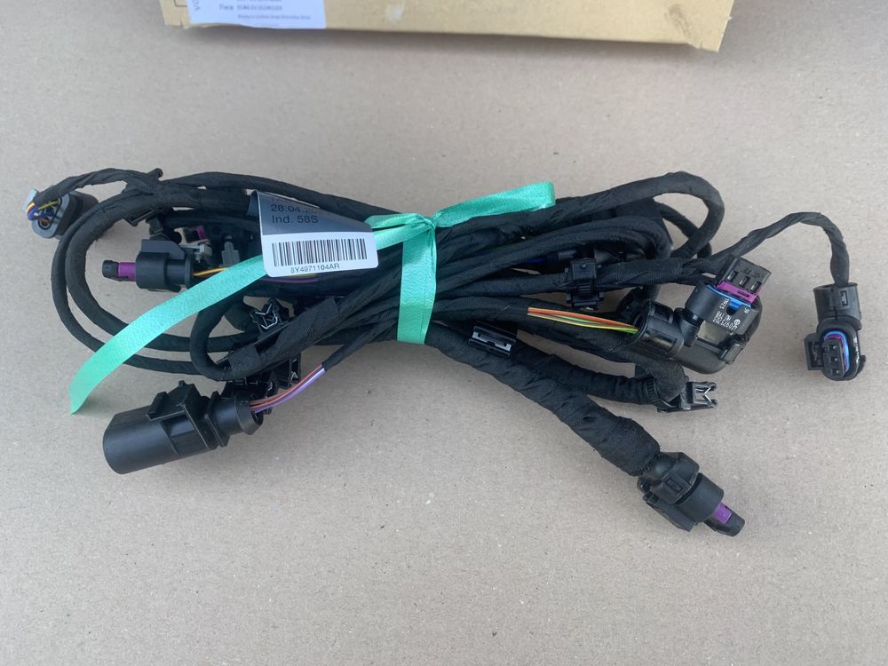Wiązka instalacja PDC 6 Parctronic tył Audi A3 8Y NOWA