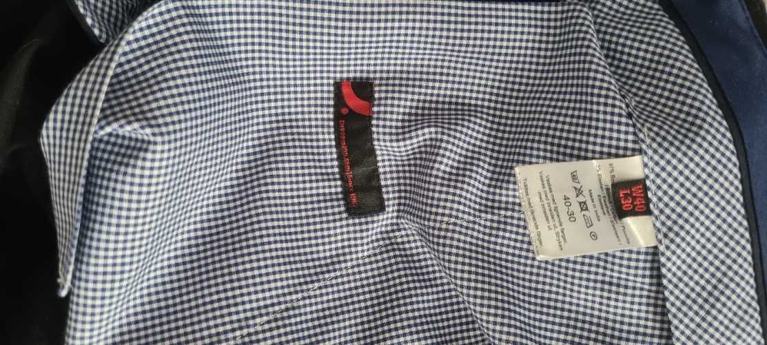 Dressmann czarne męskie spodnie męskie roz W40 L30,2XL