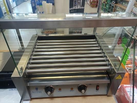 Grill rolkowy podgrzewacz do parówek rolownica hot dog