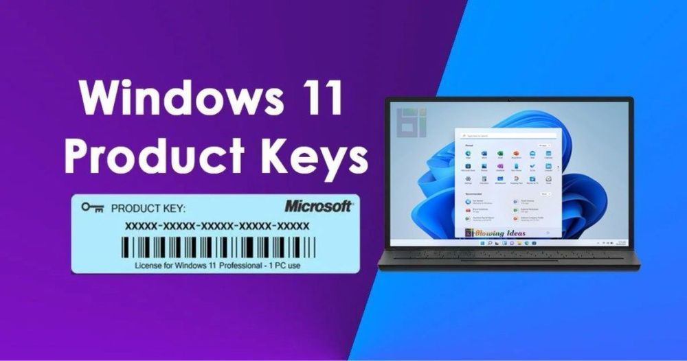 Ключ активації Windows 10/11 Pro ESD/OEM/COA/Retail ОПТ, Office 365