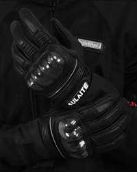 Премиальные кожаные мотоперчатки с карбоновыми вставками Sulaite 1103