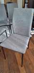 Conjunto 4 cadeiras em cinzento