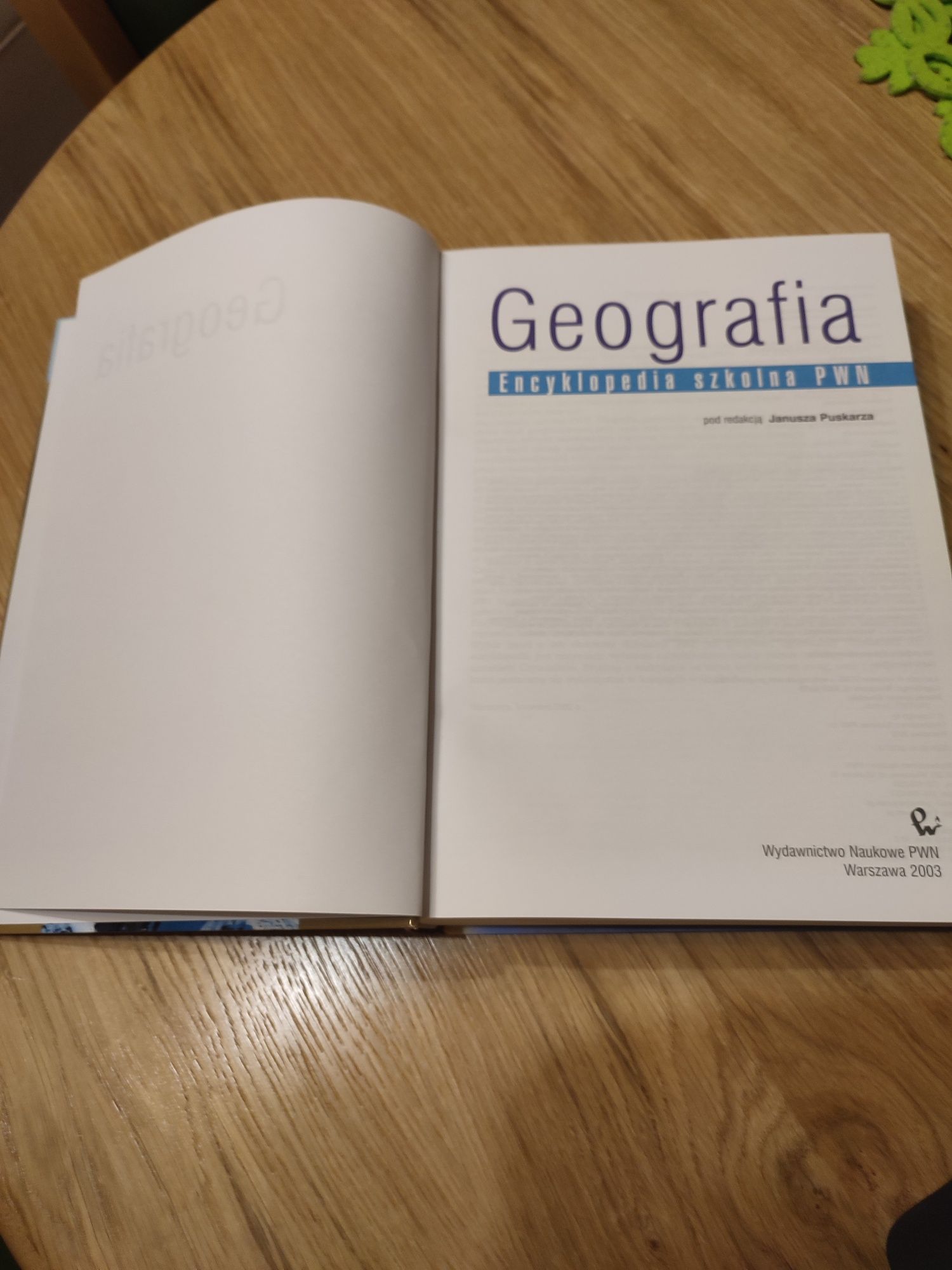 Książka geografia