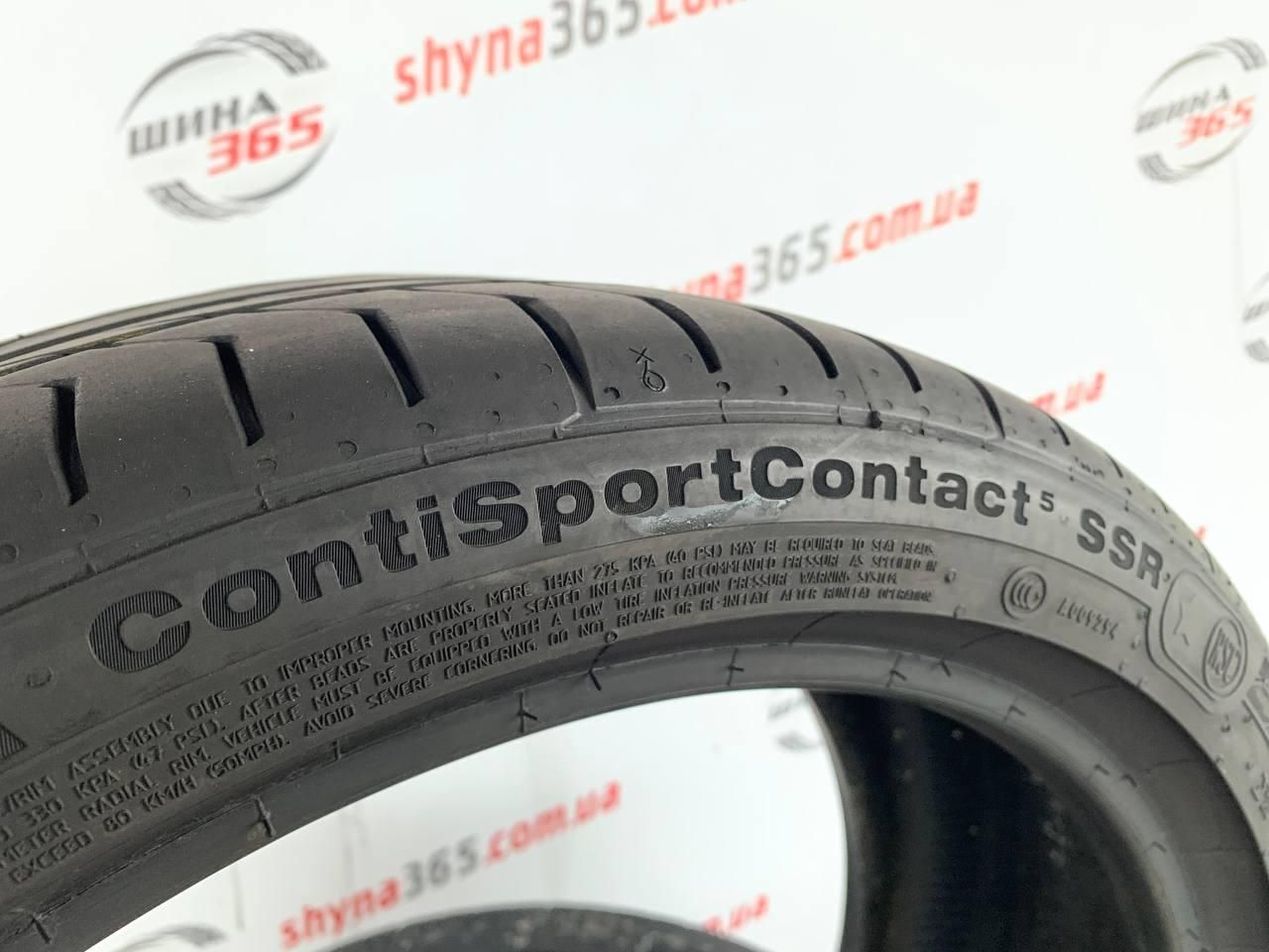 245/35 r18 continental contisportcontact 5 run flat 6mm