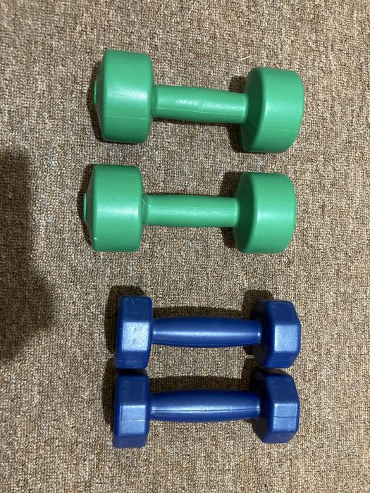 Гантелі 1 кг, гантелі 2кг
