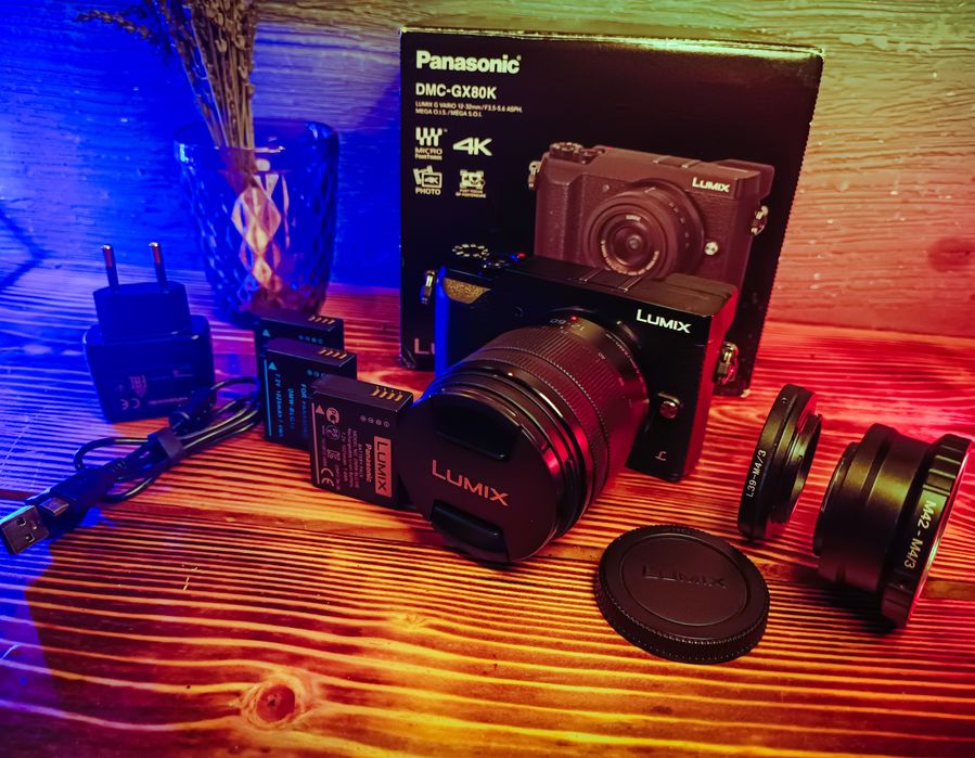 Panasonic Lumix DMC-GX80 + об'єктив lumix G Vario 12-60mm