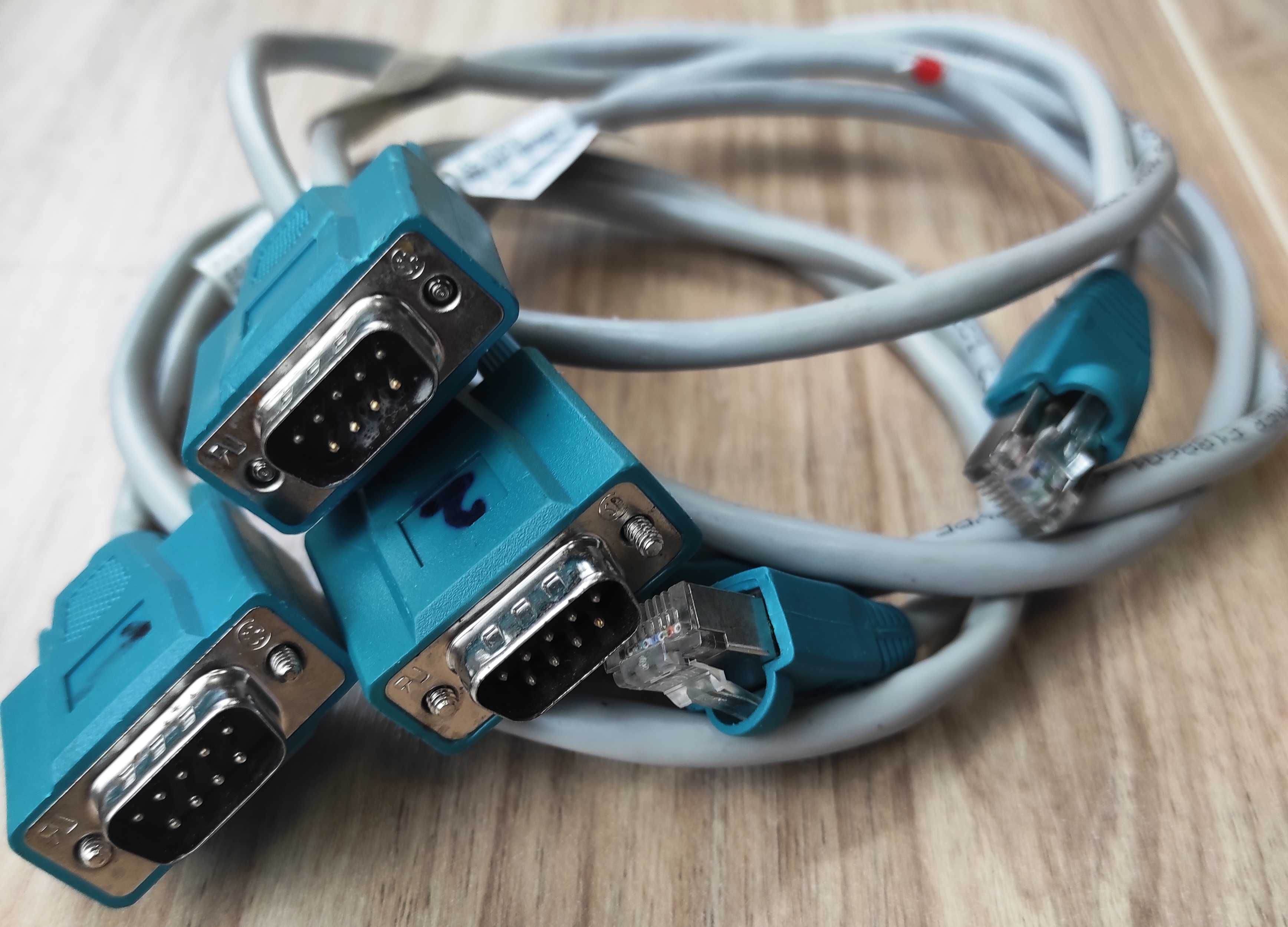 Кабель RS-232 перехідник COM-port RJ45 (8 pin)