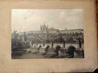 Stara fotografia Most Karola w Pradze