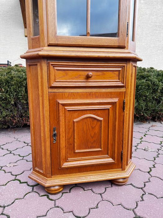 Witryna kredens regał półki biblioteczka szafka komoda szafa przeszklo