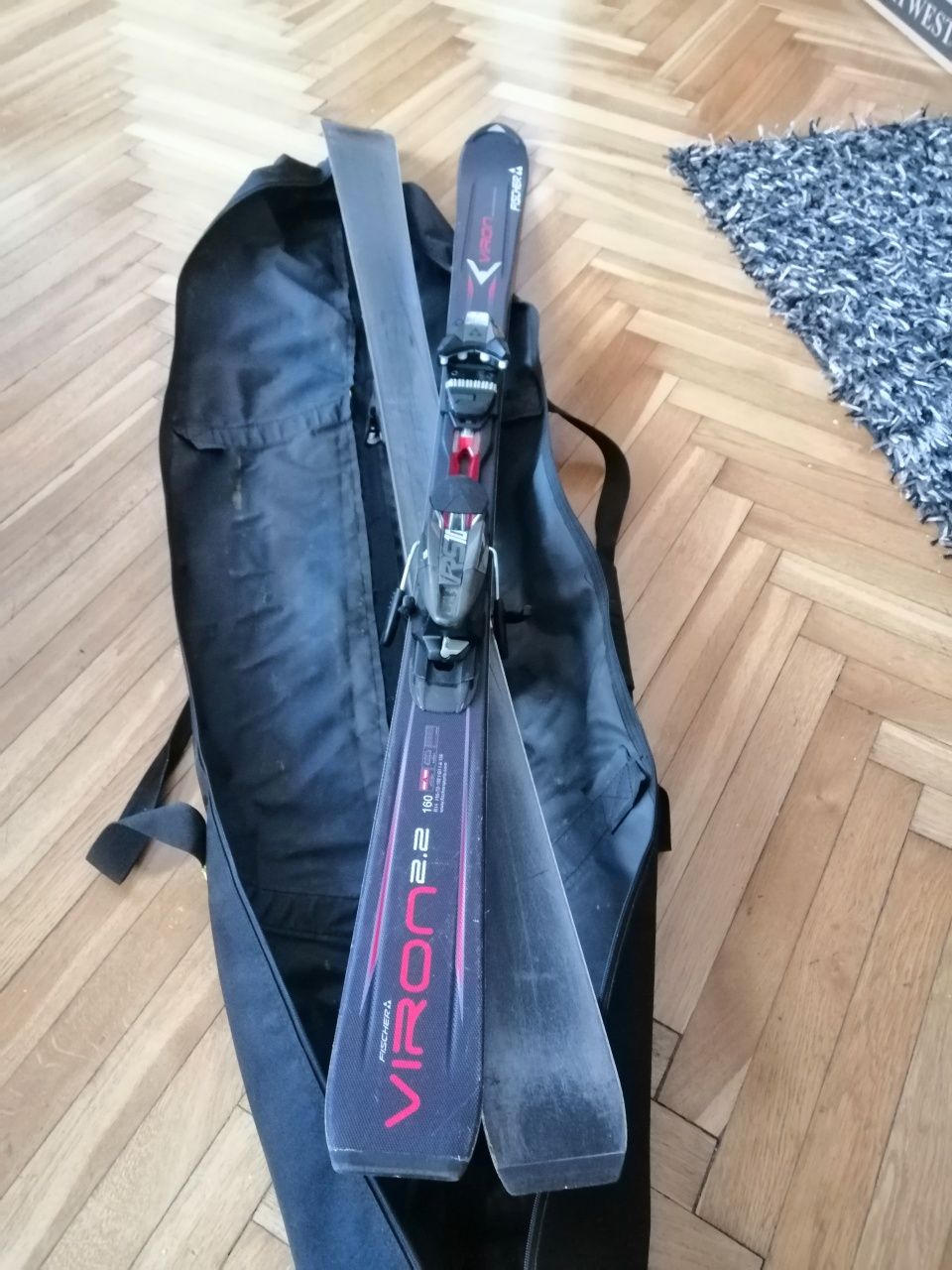 Narty zjazdowe Fisher viron plus buty