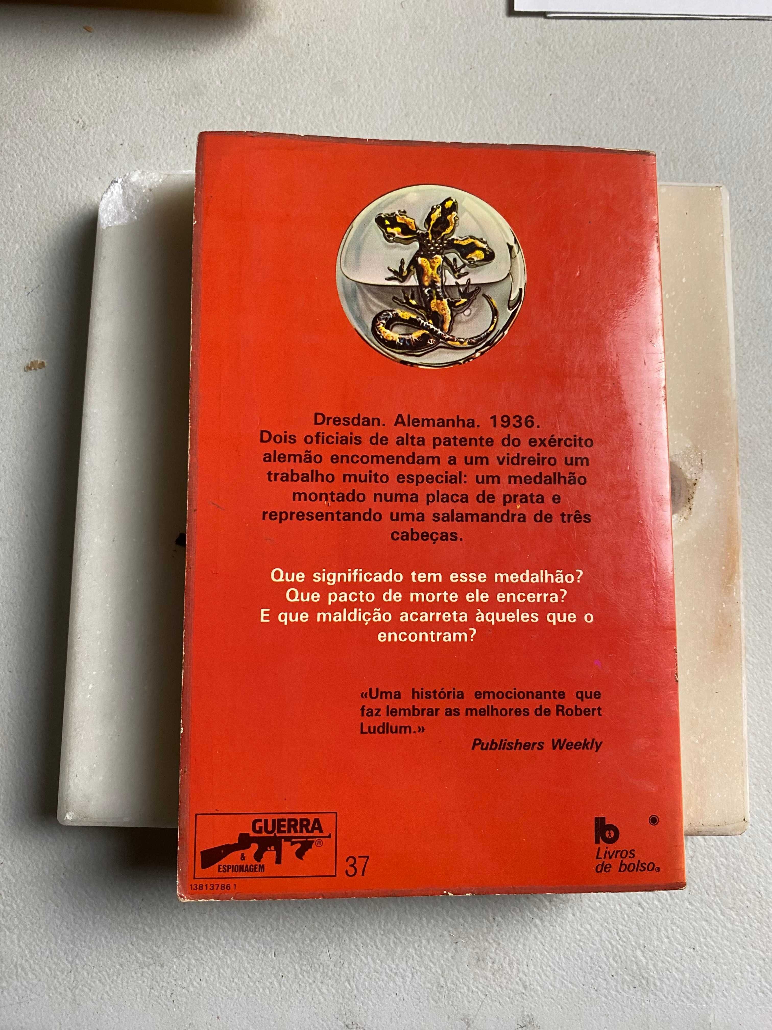 Livro- Ref CxC  - A.W.Mykel -a salamandra de vidro