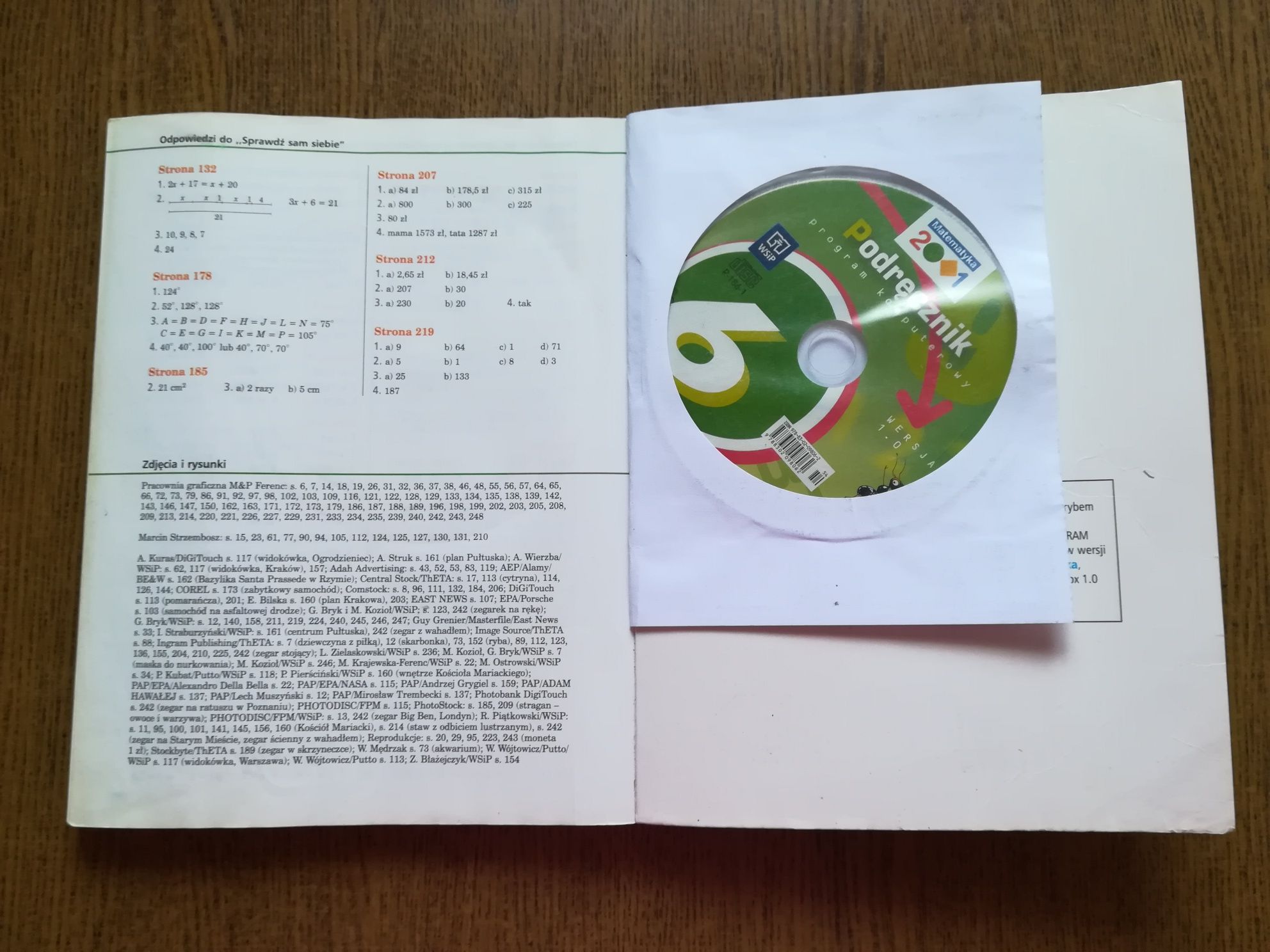 Matematyka 2001 - klasa 6 - WSiP - podręcznik