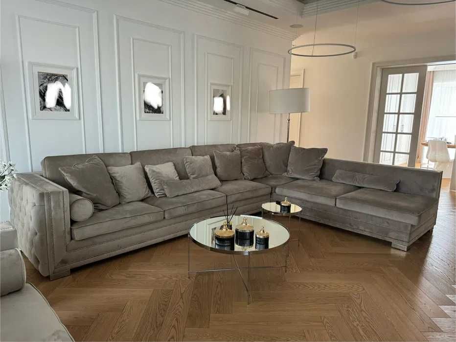 PRIMAVERA HOME narożnik Glamour SOFA Pikowana