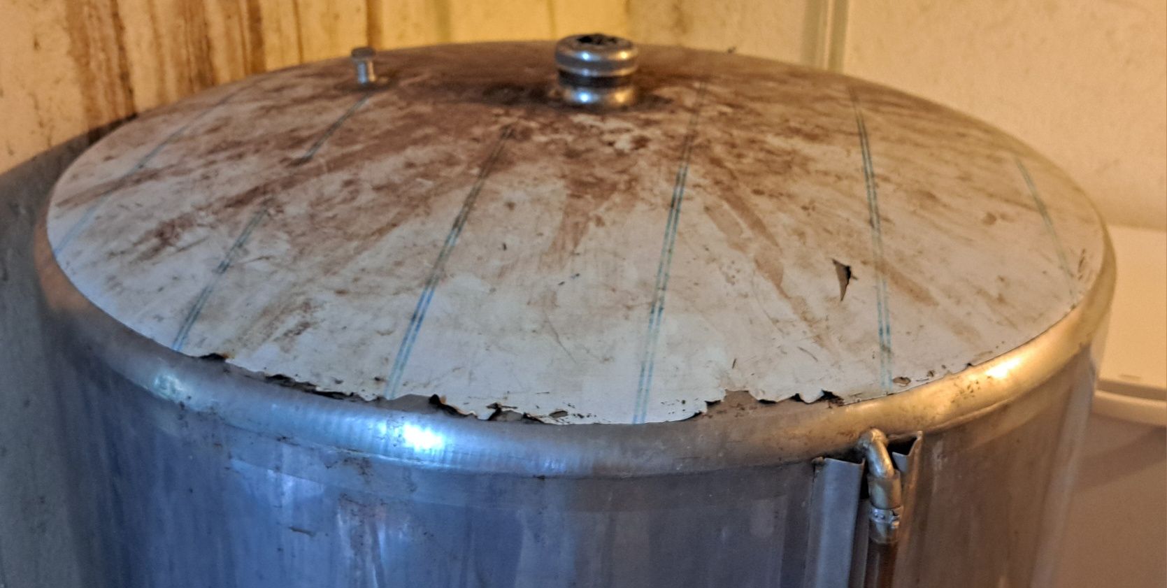 Cuba de inox 550L