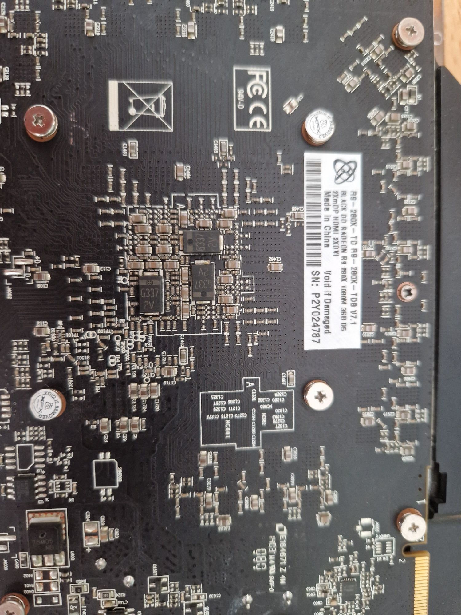 XFX R9 280X 3GB  Відеокарта  Стан гарний