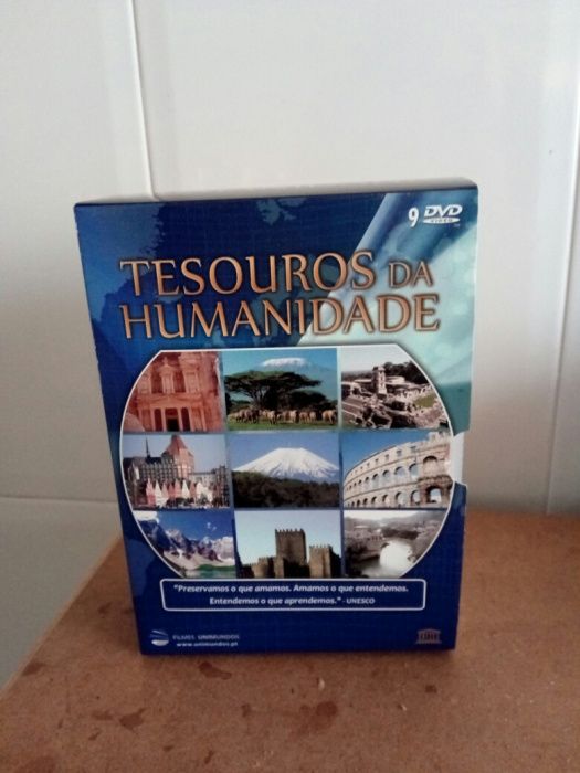 DVD - tesouros da humanidade
