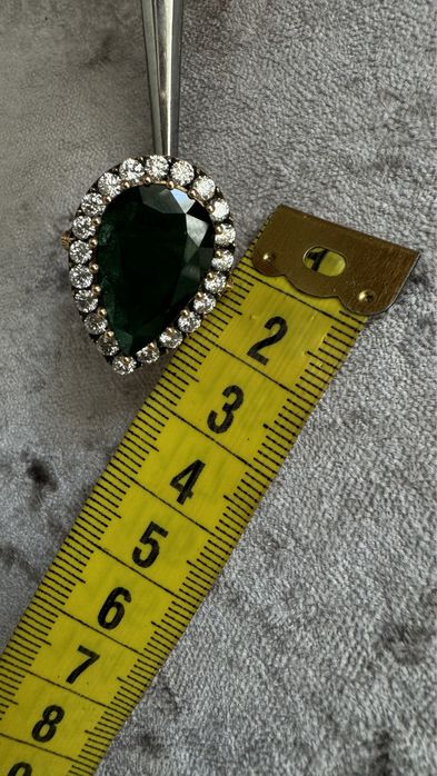 Кольцо Хюрем Султан з діамантами каблучка кільце кольцо Hurrem Sultan