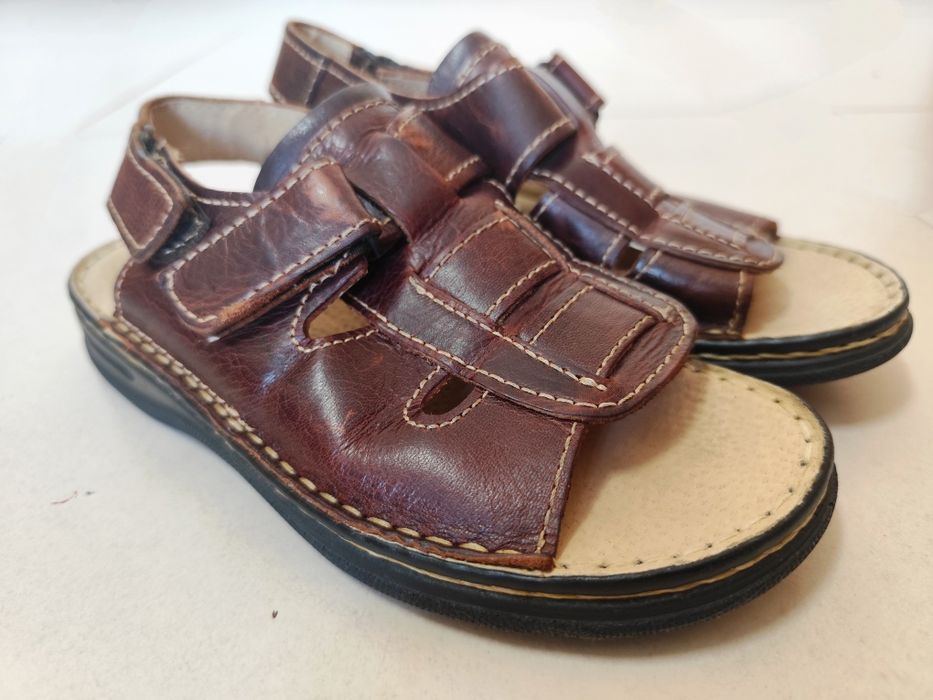 Sandálias em pele genuína para Rapaz - Valmonte (Novo - T. 34)