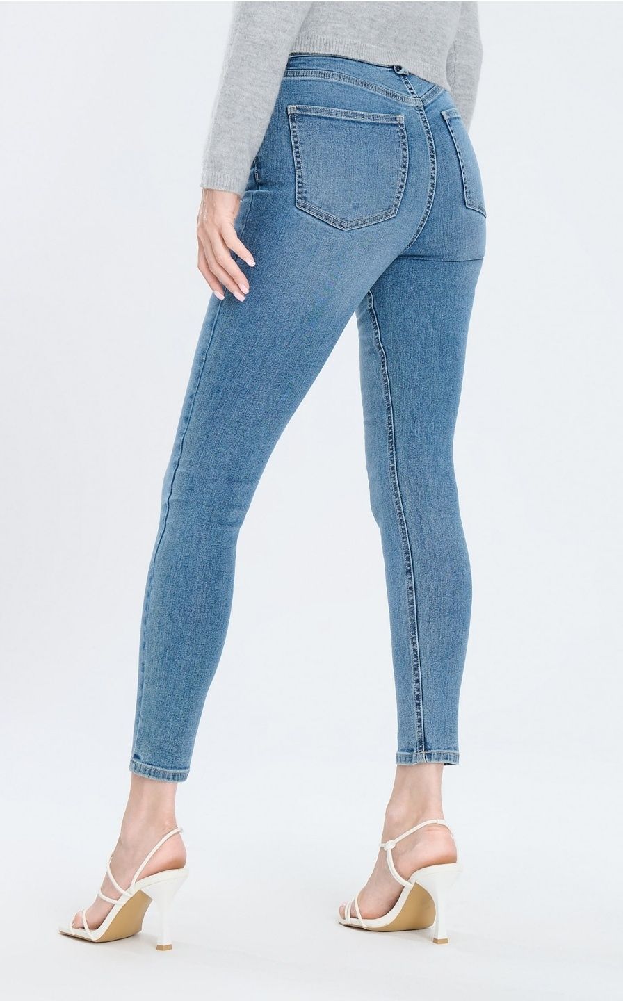 Spodnie damskie jeansy skinny rurki Sinsay Rozmiar S
