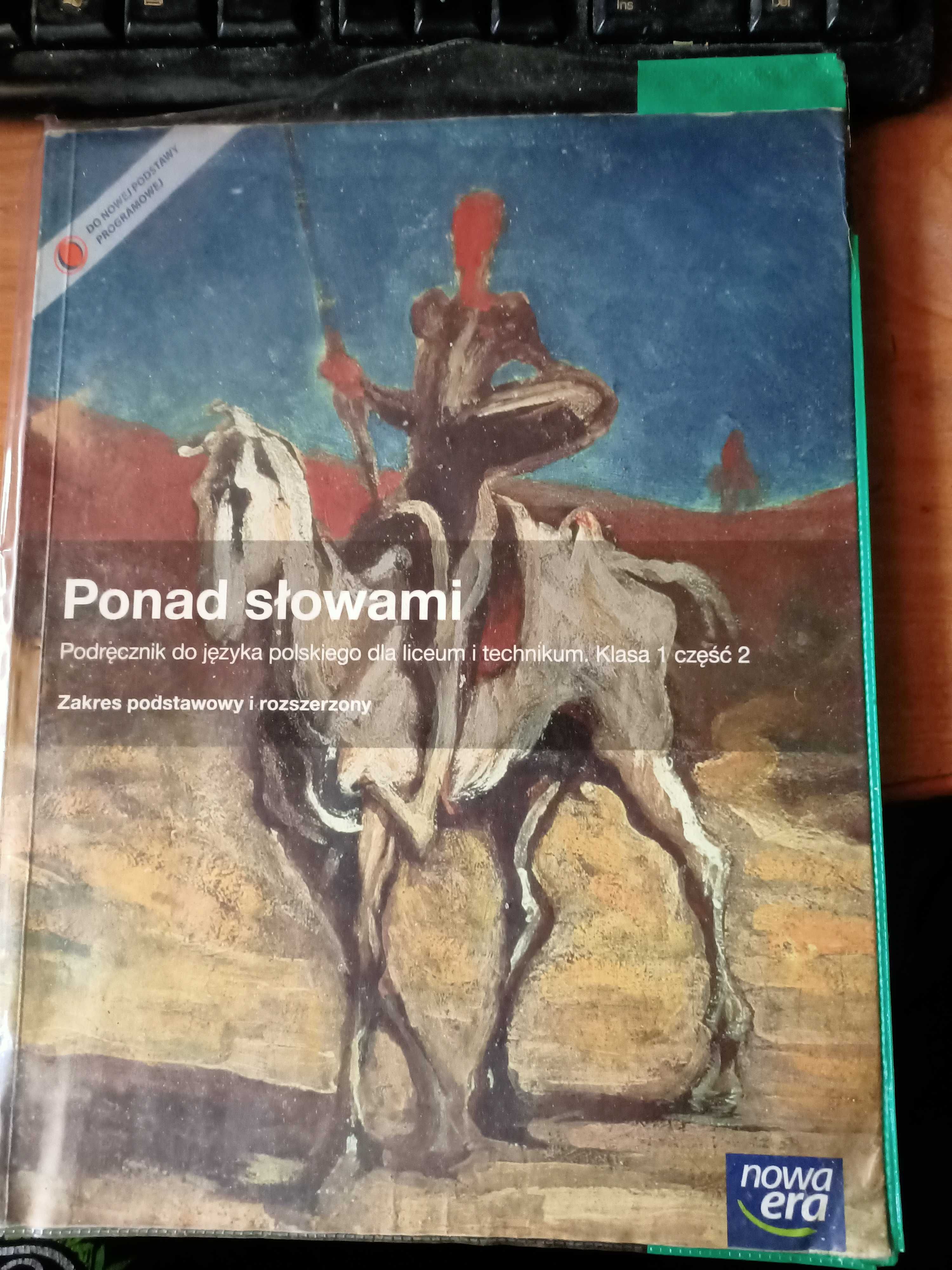 Ponad słowami Podręcznik do języka polskiego dla lic i tech K. 1 cz. 2