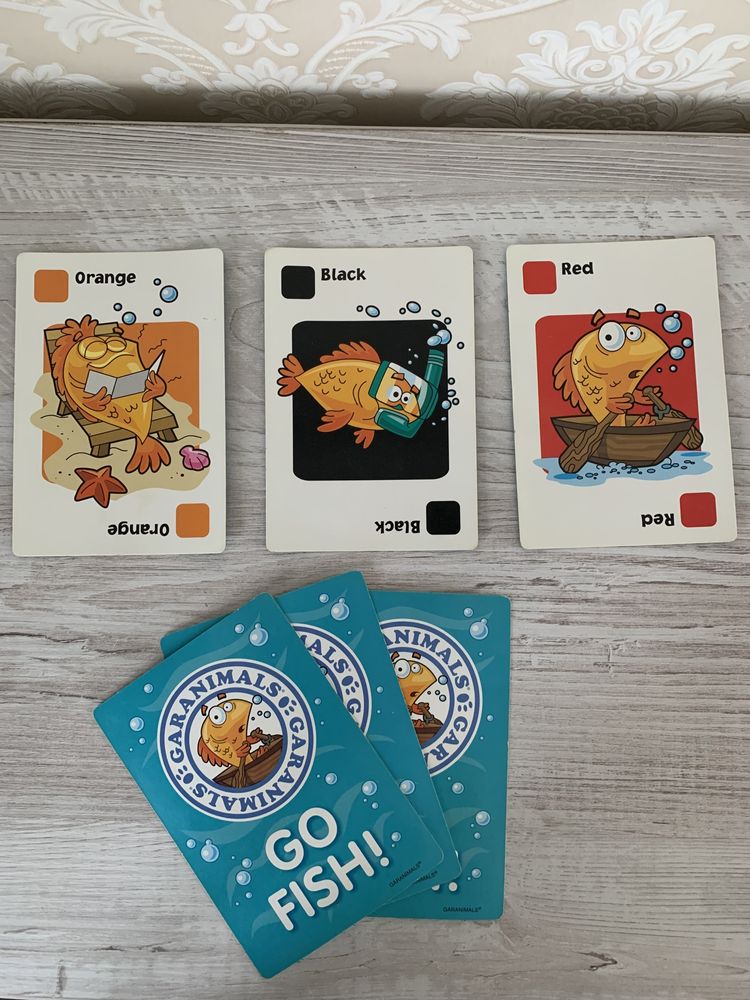 Игра карточная детская Go fish