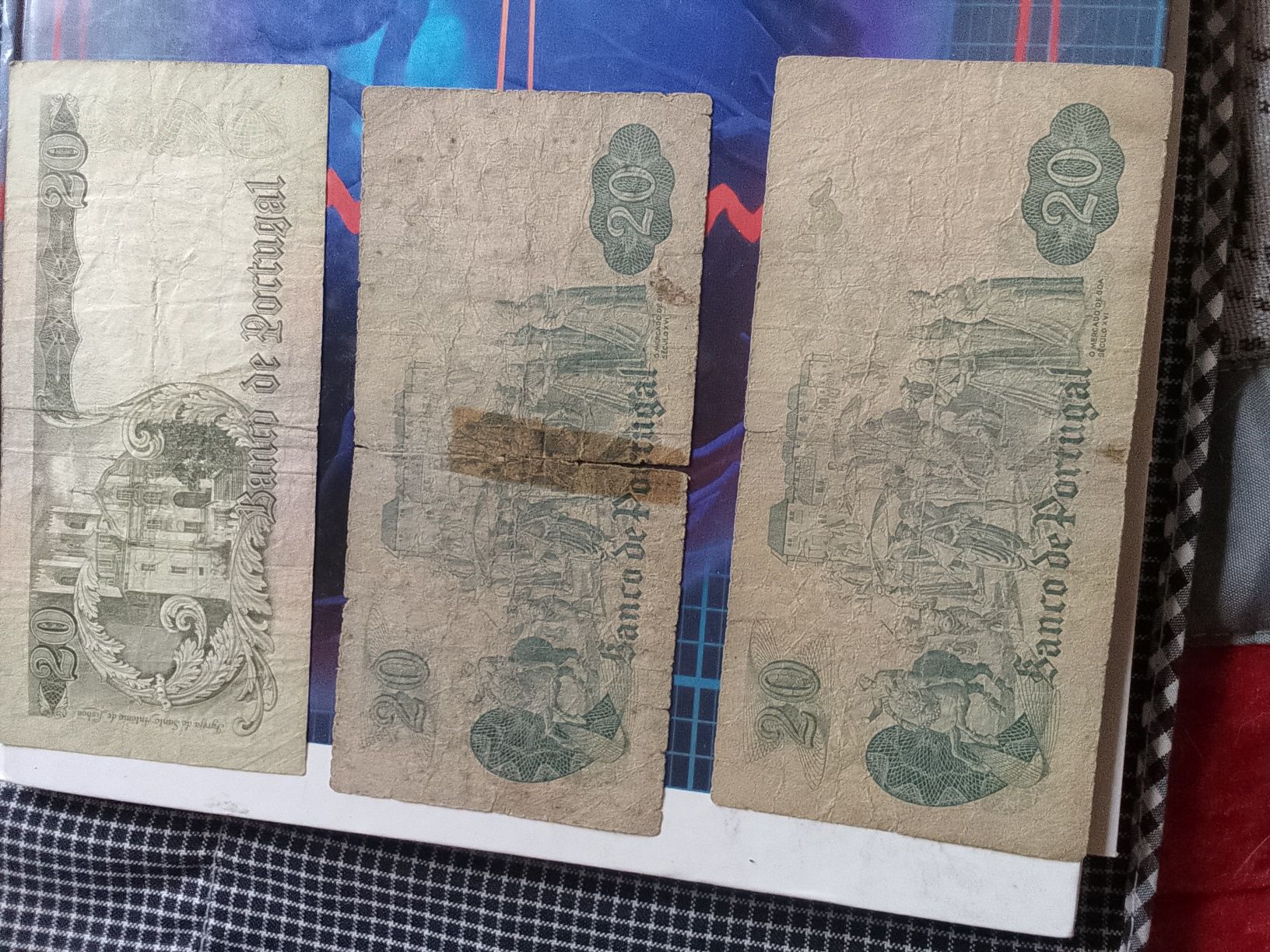 Notas de 20 escudos