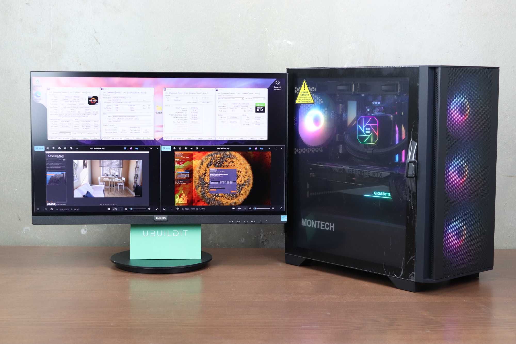 PC Gaming 4K | RTX 3080 / 7800X3D / 32GB RAM / SSD / WATERCOOLER / RGB