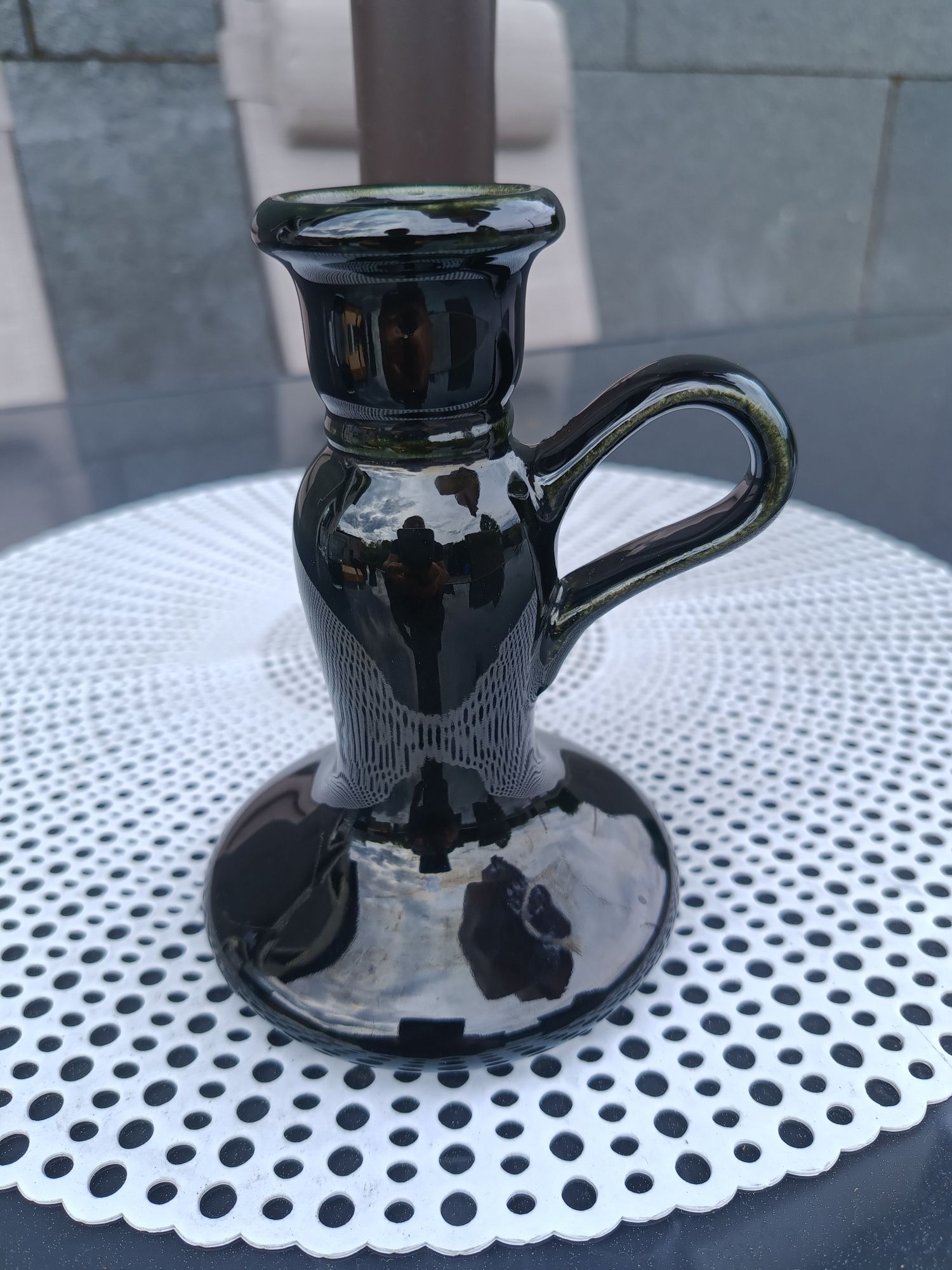 Ceramiczna karafka + 6 kieliszków