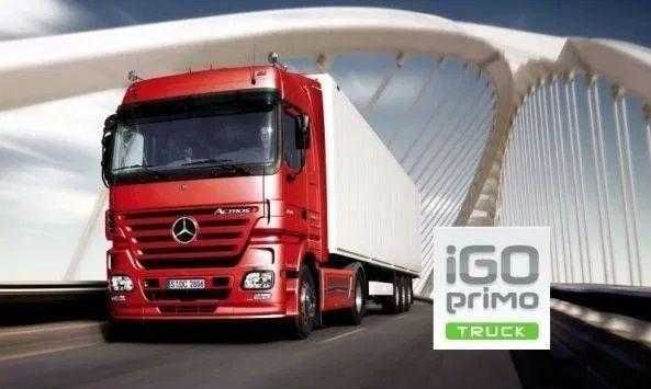 GPS iGO Europa  (camiões, caravanas, autocarros e ADR) 16GB e tipo C)