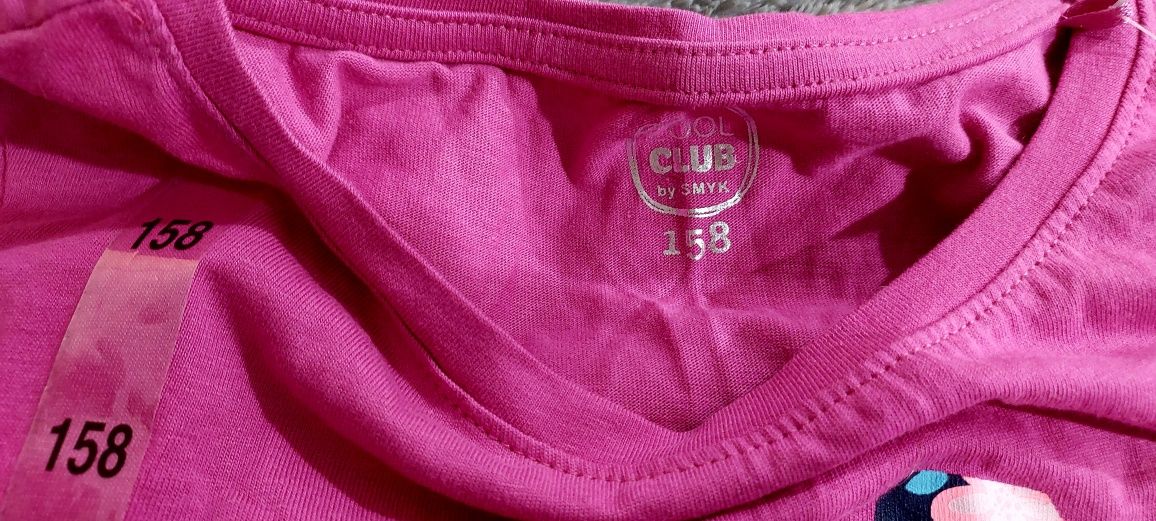 Śliczna nowa różowa bluzka Cool Club rozm. 158