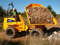 WYNAJEM - Wozidło budowlane obrotowe koleba wywrotka THWAITES 9 ton