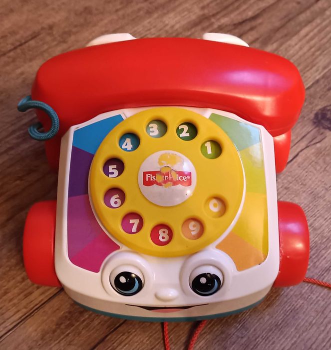 Fisher Price telefon zabawka interaktywna