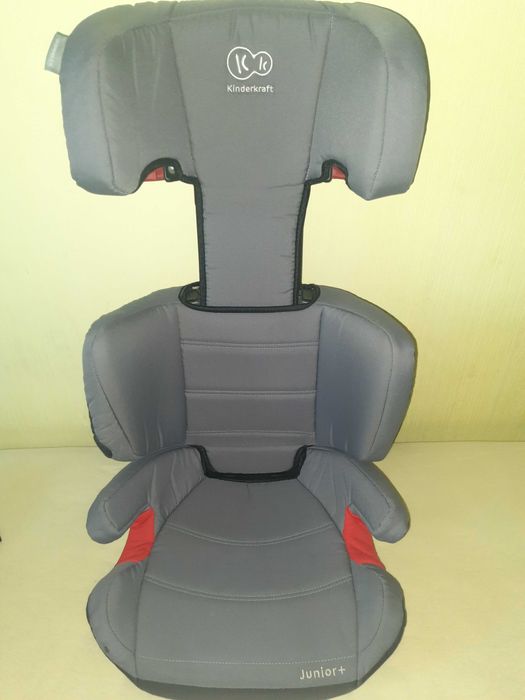 Автокрісло Kinderkraft Junior +  15-36 кг (сірий)