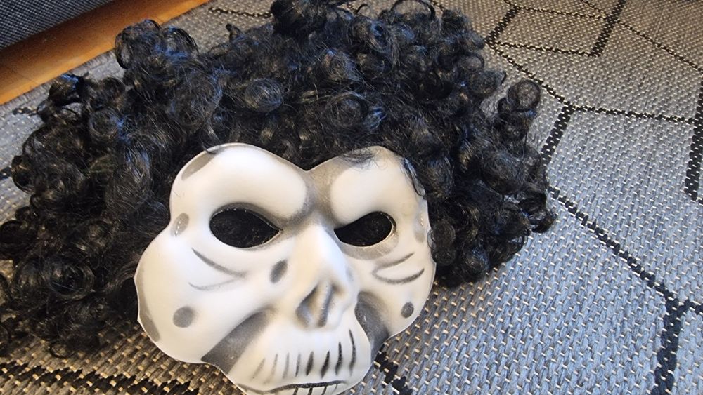 Strój kościotrup 7 8 lat halloween