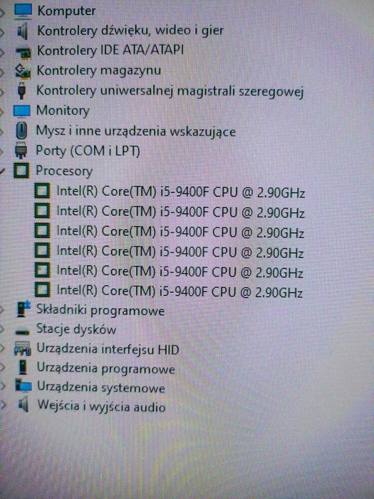 Komputer Gamingowy i5 9400F /GTX 1660 Ti / 16GB / SSD M.2 512GB
