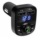 TRANSMITER ładowarka 2xusb FM SD MP3 bluetooth
