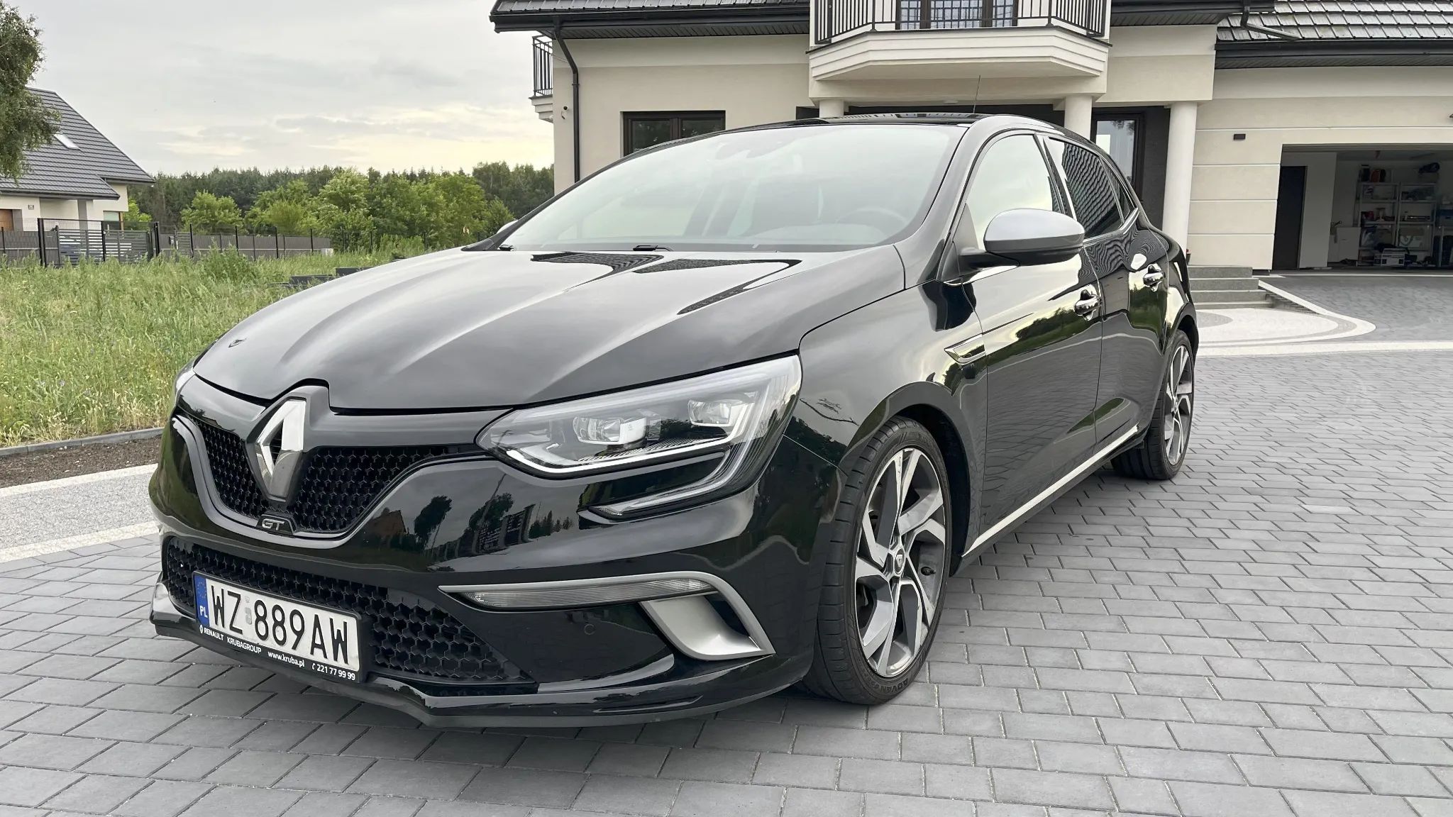 Renault Megane Megane GT 1.6 205 KM, polski salon, niski przebieg, super stan