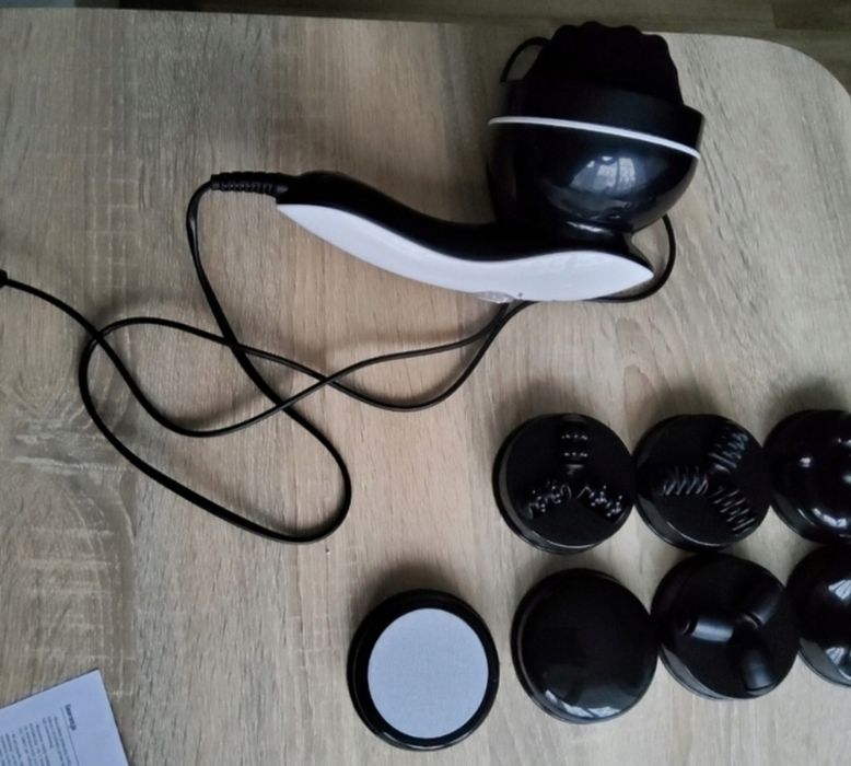 Masażer Antycellulitowy z 9 Akcesoriami Profesjonalna Pielęgnacja Nowy