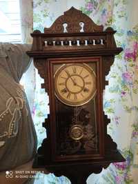 Relógio de Pêndulo de Parede - Século XIX -  Waterbury USA
