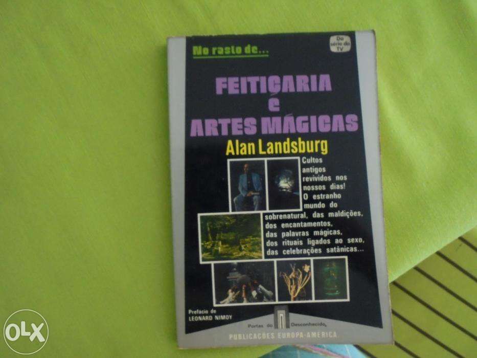 Livro "Feitiçaria e Artes Mágicas" Alan Landsburg