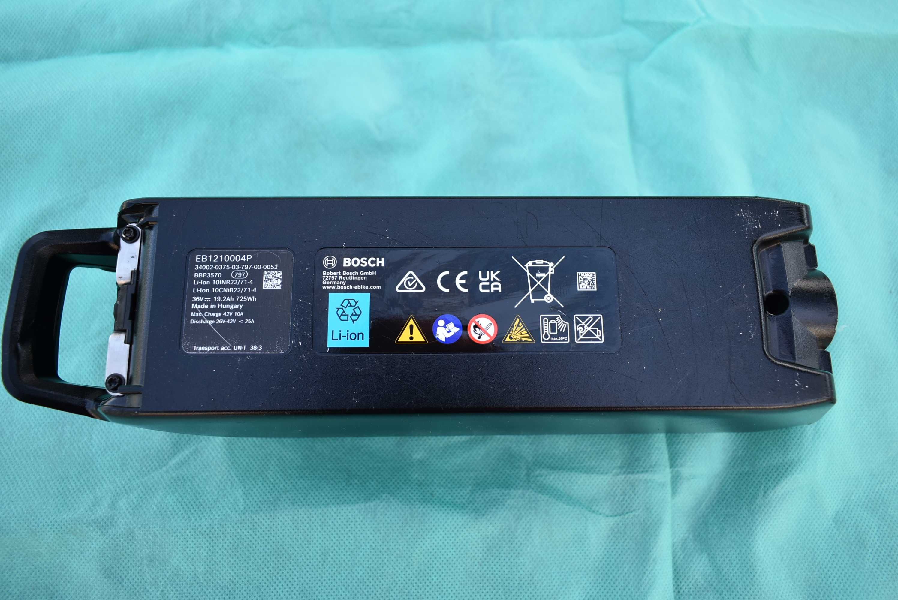 Bosch Powerpack 725 Smart System , akumulator , bateria ebike.
