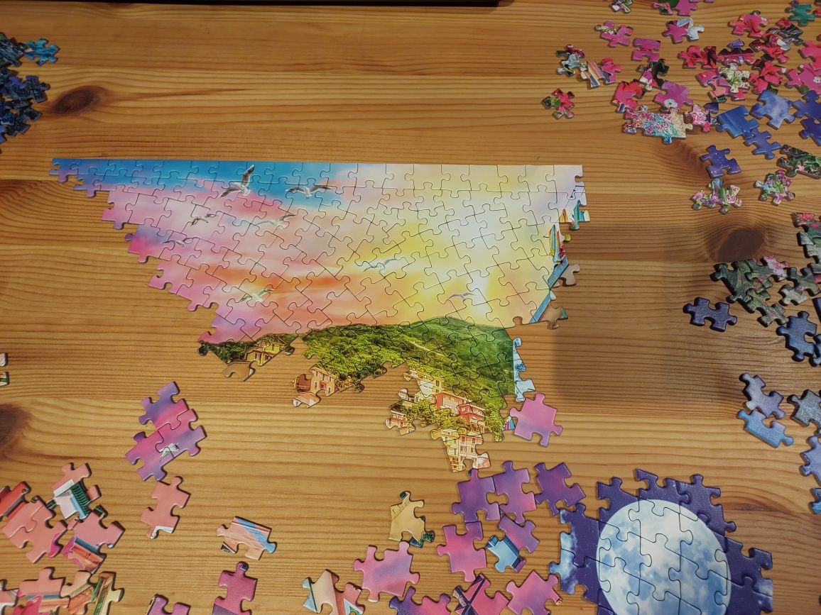 Puzzle Trefl Spiral  1040 raz ułożone kompletne 1000