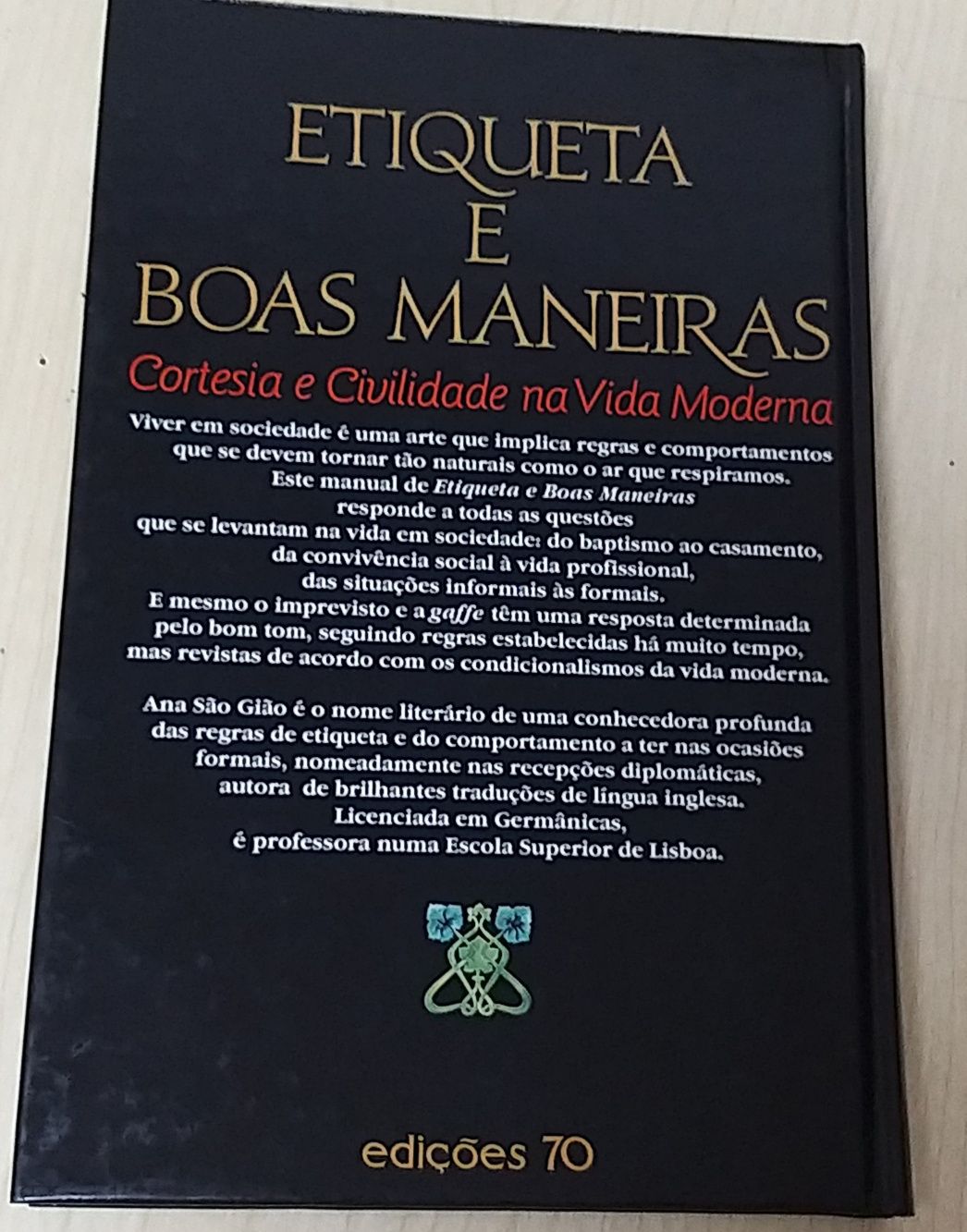 Etiqueta e Boas Maneiras.