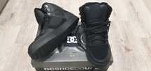 DC Shoes, sneakersy skórzane ocieplane