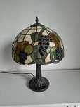 Lampa witrażowa stołowa / nocna Tiffany "winogrono"