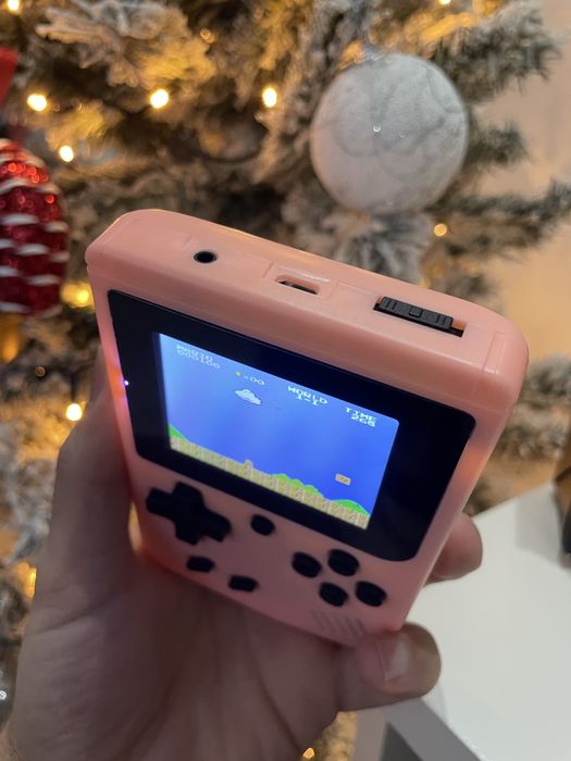 Consola Retro(Rosa) 400 jogos clássicos - Game Box Retro