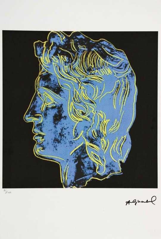 Andy Warhol - litografia, motivo "Personagem"
