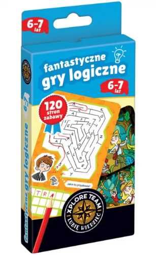 Xplore Team Fantastyczne gry logiczne 6 - 7 lat
