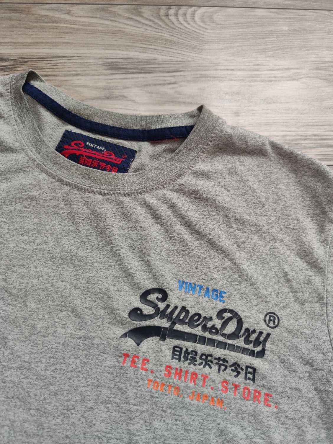 SuperDry original goods store vintage british design koszulka t-shirt