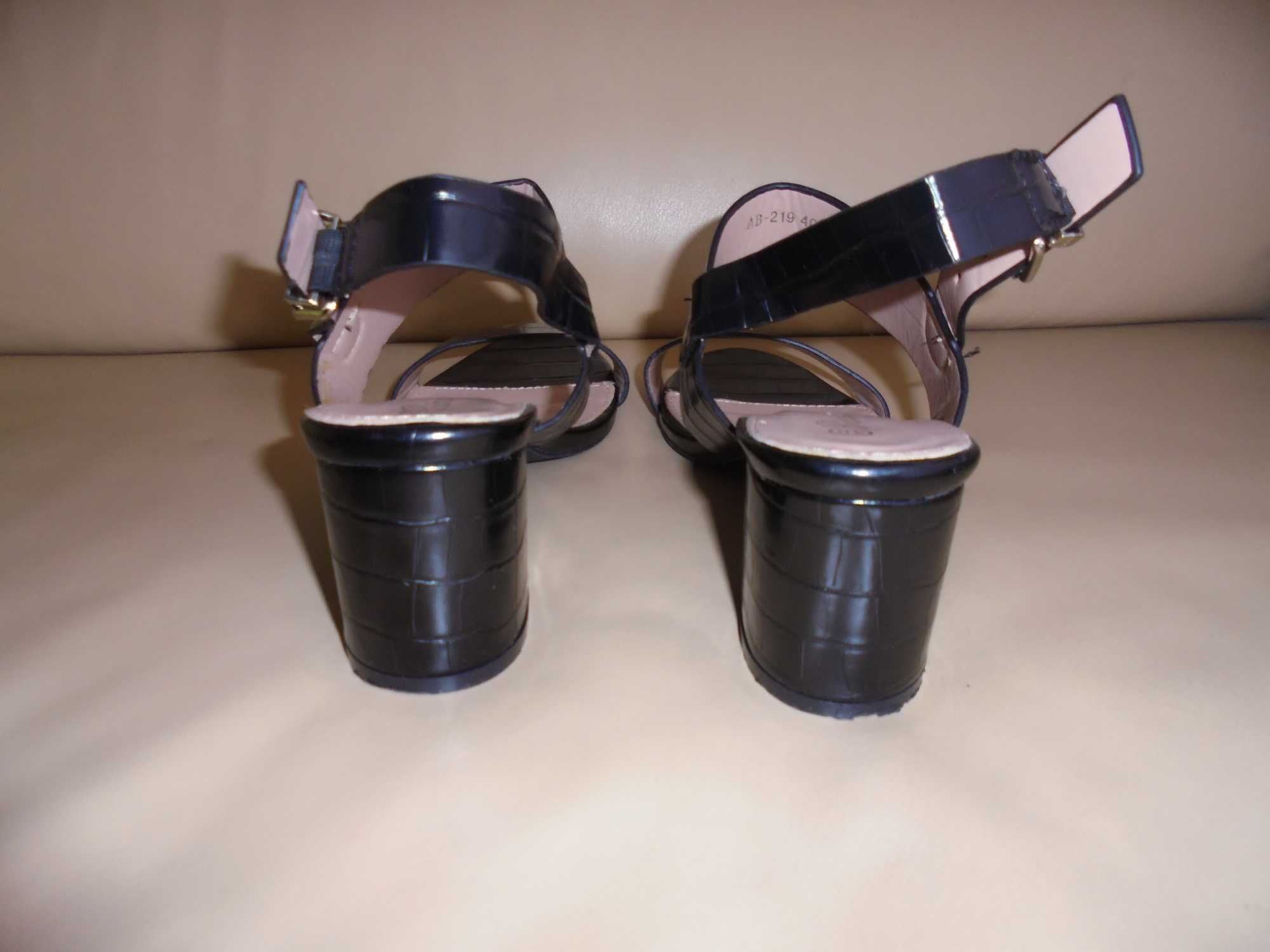sandálias de senhora cor preto
